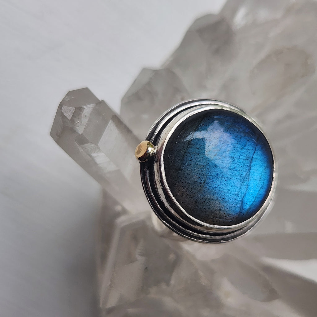 Labradorite Ring
