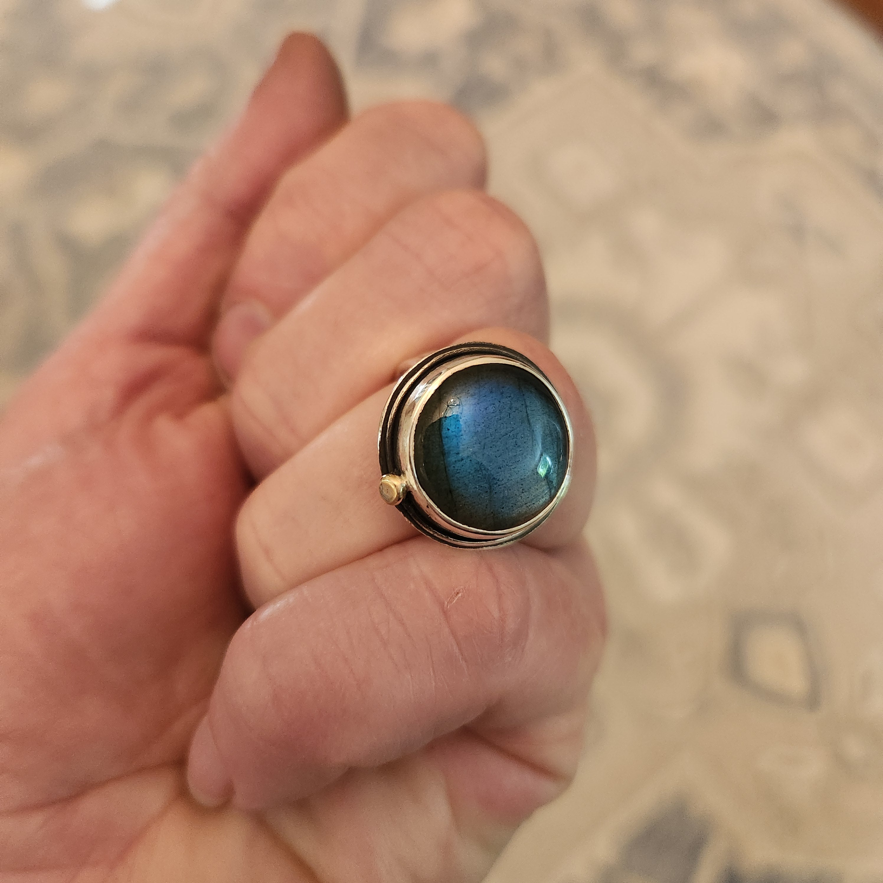 Labradorite Ring
