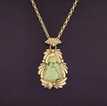 Saguaro Variscite Fan Necklace